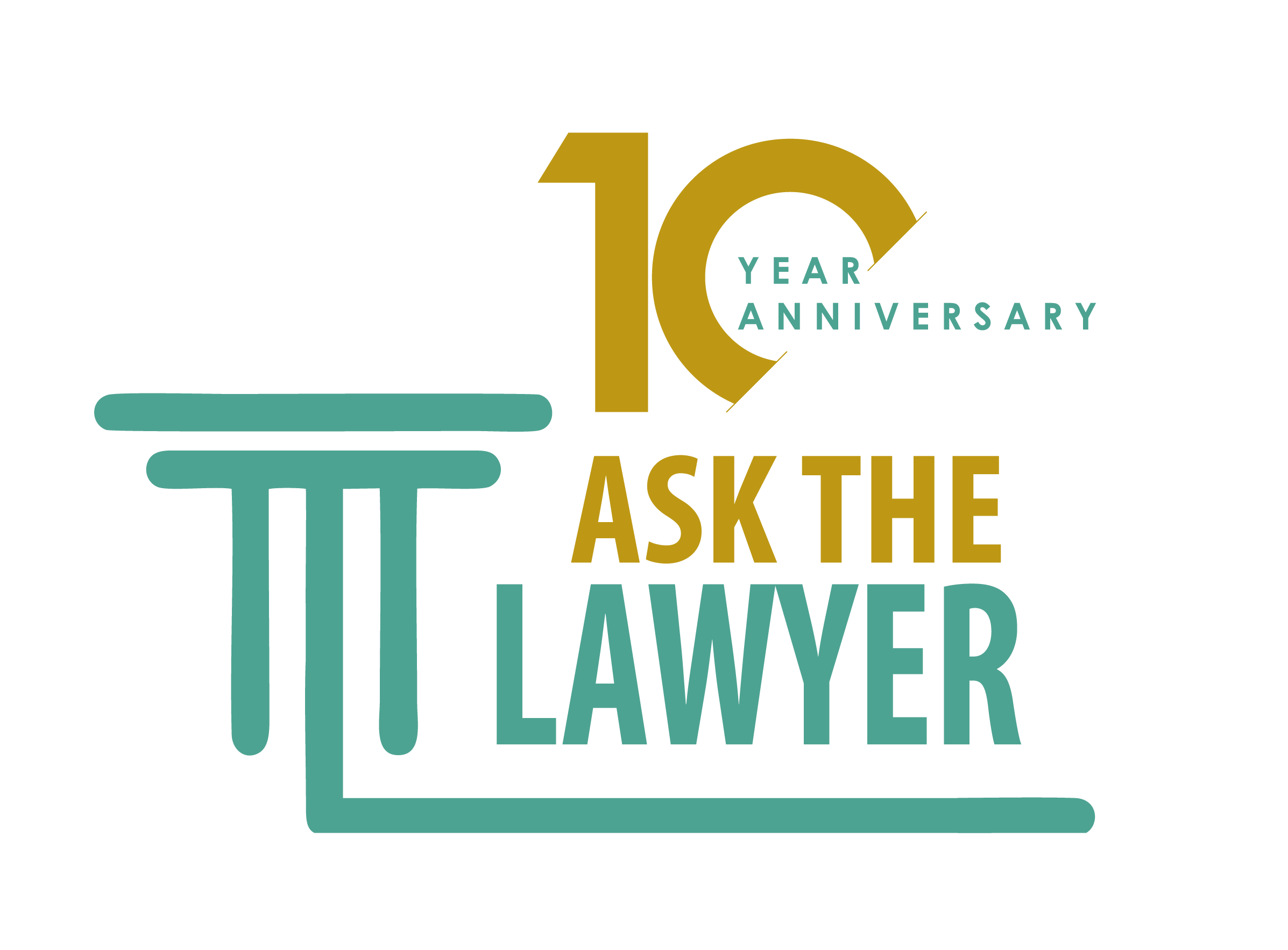 Ask the lawyer 10th anniversary logo FINAL.png